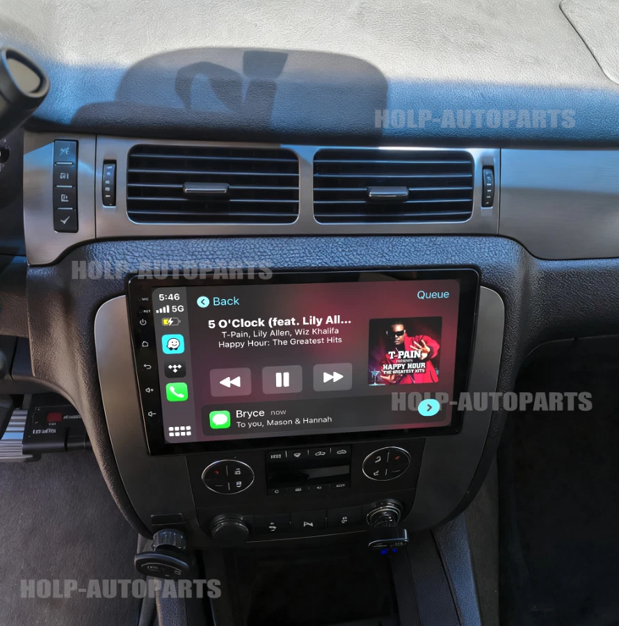 Radio estéreo para automóvil Android 15 Apple CarPlay Navi para Chevrolet Avalanche 2007-2013 Foto 4 de 4