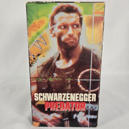 Predator VHS 1991 Sci-Fi Action Arnold Schwarzenegger CIA Hostage Rescue - Picture 2 of 6