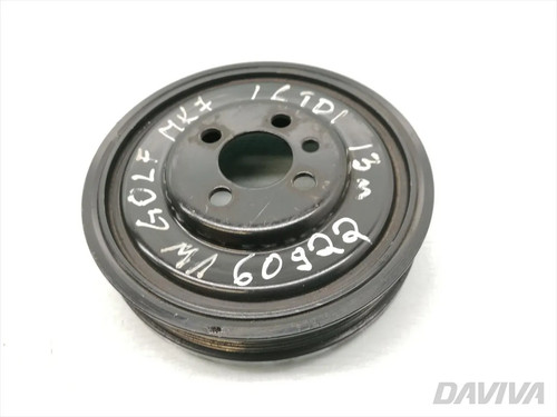 VW Golf Kurbelwellenriemenscheibe 1.6 TDI Diesel 77kW (105 HP) 03G105243 2013