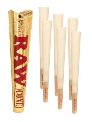 RAW Classic Ethereal Cones 1 1/4 Gold Edition 18 Stk (3x 6er Pack) Papercones