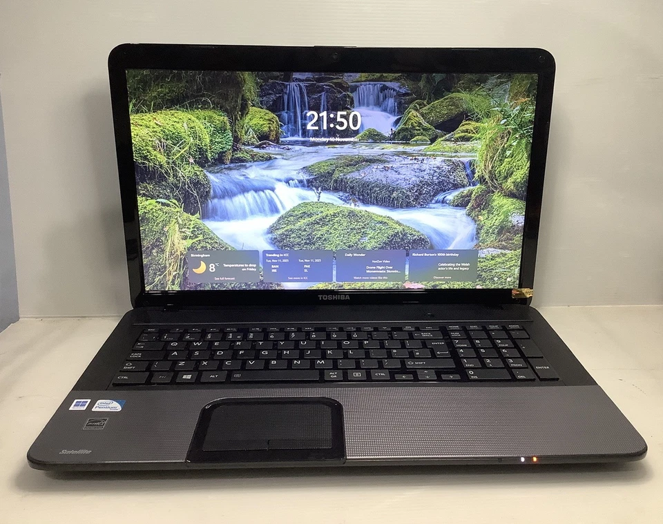 17.3” Toshiba Satellite C875-150,INTEL@2.20GHz,8GB RAM,240GB SSD,WIN 11 PRO 24H2 - Image 3 of 4