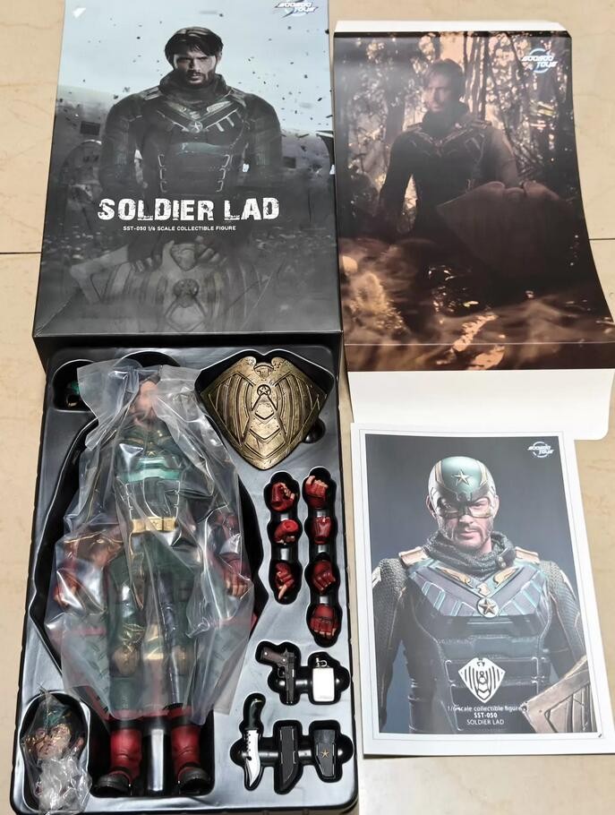 Soosootoys The Boys Soldier Boy 12in Action Figure Doll Model SST