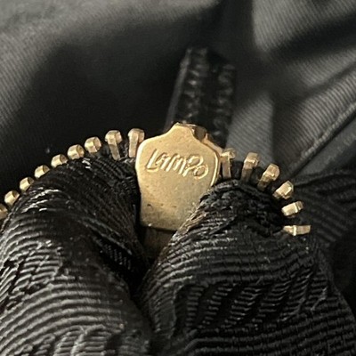 Prada Black Nylon Mini Boston Bowling Bag Y2K Style Handbag