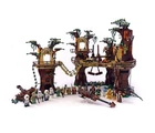Lego Custom Star War: Ewok Village 1990PCS W/ 17 Minifigs (DESCRIPTION BELOW!)