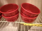 4 Fiesta Ladybug Bowls