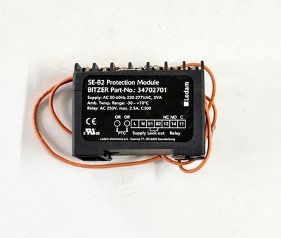 LODAM BITZER SE-B2 PROTECTION MODULE PART NO: 34702701
