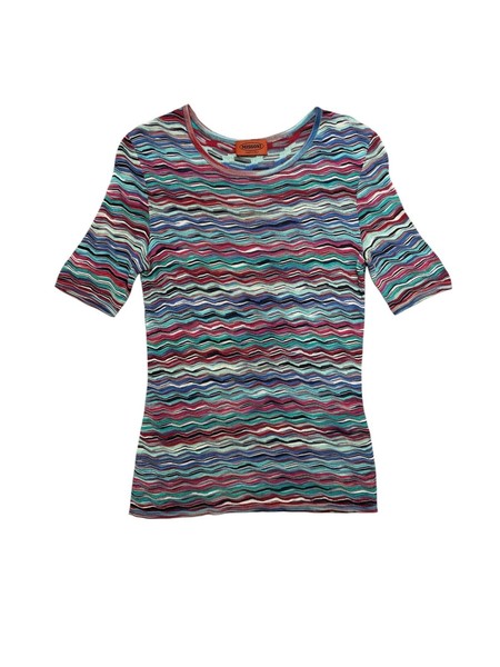 Vintage MISSONI Mainline Wave Knit 80s 90s Archival Made in Italy