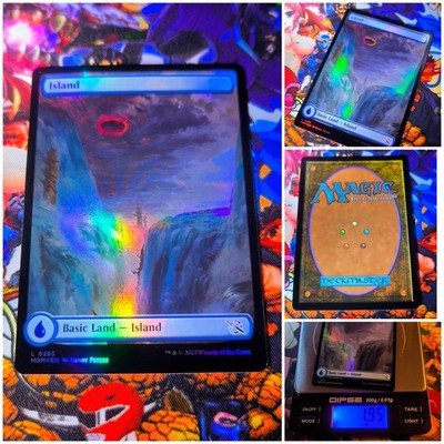 MTG Island V.3    Nm Full Art Landscape FOIL March of the Machine MOM OG