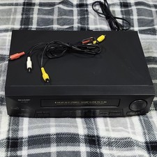 Sharp VCR VC-H810 4 Head VHS Hi-Fi Stereo Pla...