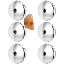 Stainless Steel Locking Earring Backs for Studs