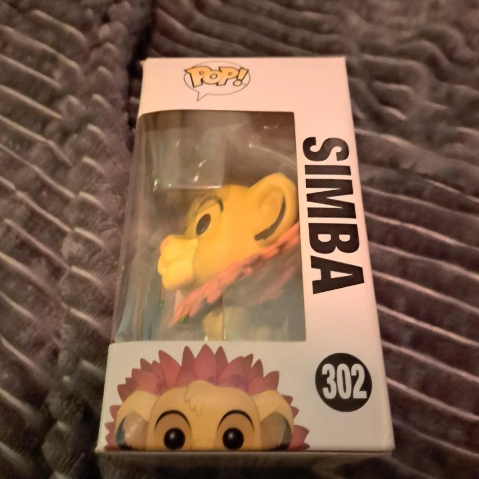 Funko Pop! Disney Lion King Simba #302 Flocked Edition - Image 2 of 4