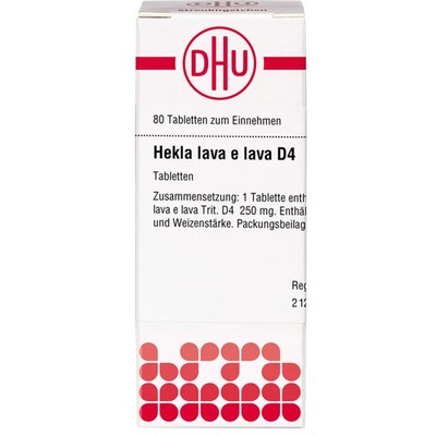 HEKLA lava e lava D 4 Tabletten 80 St PZN 11111553