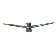 Upper Grill Hood Panel Ornament Emblem 1960 Thunderbird T-bird Upper Grill Hood Panel Ornament Emblem 1960 Thunderbird T-bird