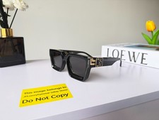 Louis Vuitton Z1165W 1.1 Millionaires Sunglasses Black UV