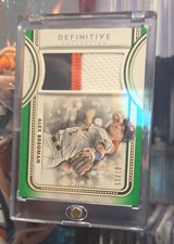 2022 Topps Definitive Collection - Jumbo Relic Collection Alex Bregman 3 Color👀