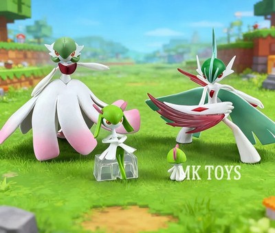 2-8cm Pokemon Gardevoir Evolution Figure Set Anime PVC Action Figures Collectibl
