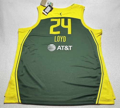 Jewell Loyd Nike Explorer Jersey Seattle Storm Basketball NWT New Adult 52 XL - Picture 2 of 12