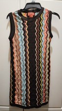Missoni x Target Chevron Sleeveless Crewneck Sweater Dress Women's Size M