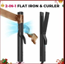 TYMO Airflow 2.0 Curling Iron Flat Iron - Hair Straightener and Curler 2 in 1