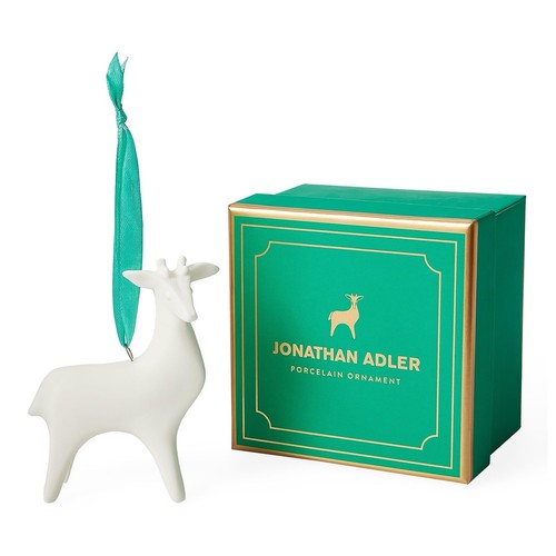 Jonathan Adler Deer Ornament Brand New In Box.