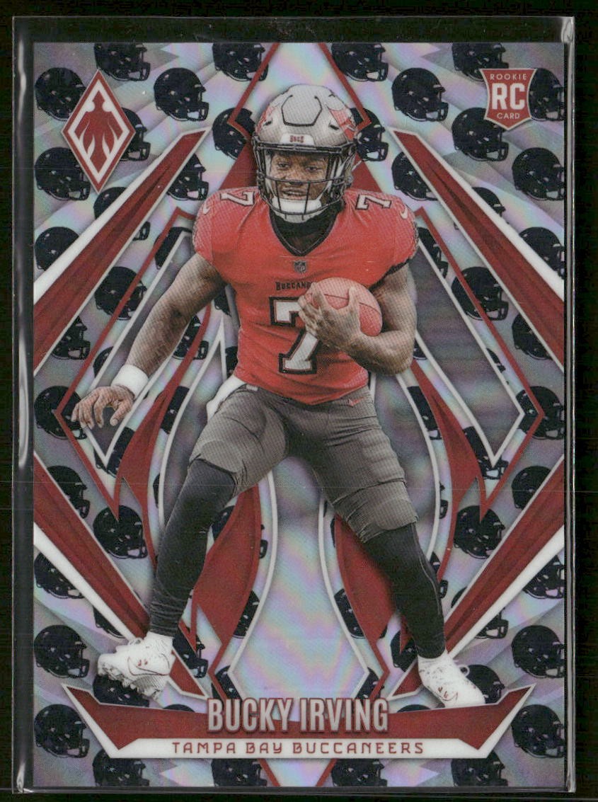 2024 Panini Phoenix #166 Bucky Irving Team Helmet Rookie #/399 Buccaneers