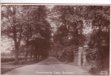 Burham, Berkshire. Huntercombe Lane Real Photo Postcard Posted 1949