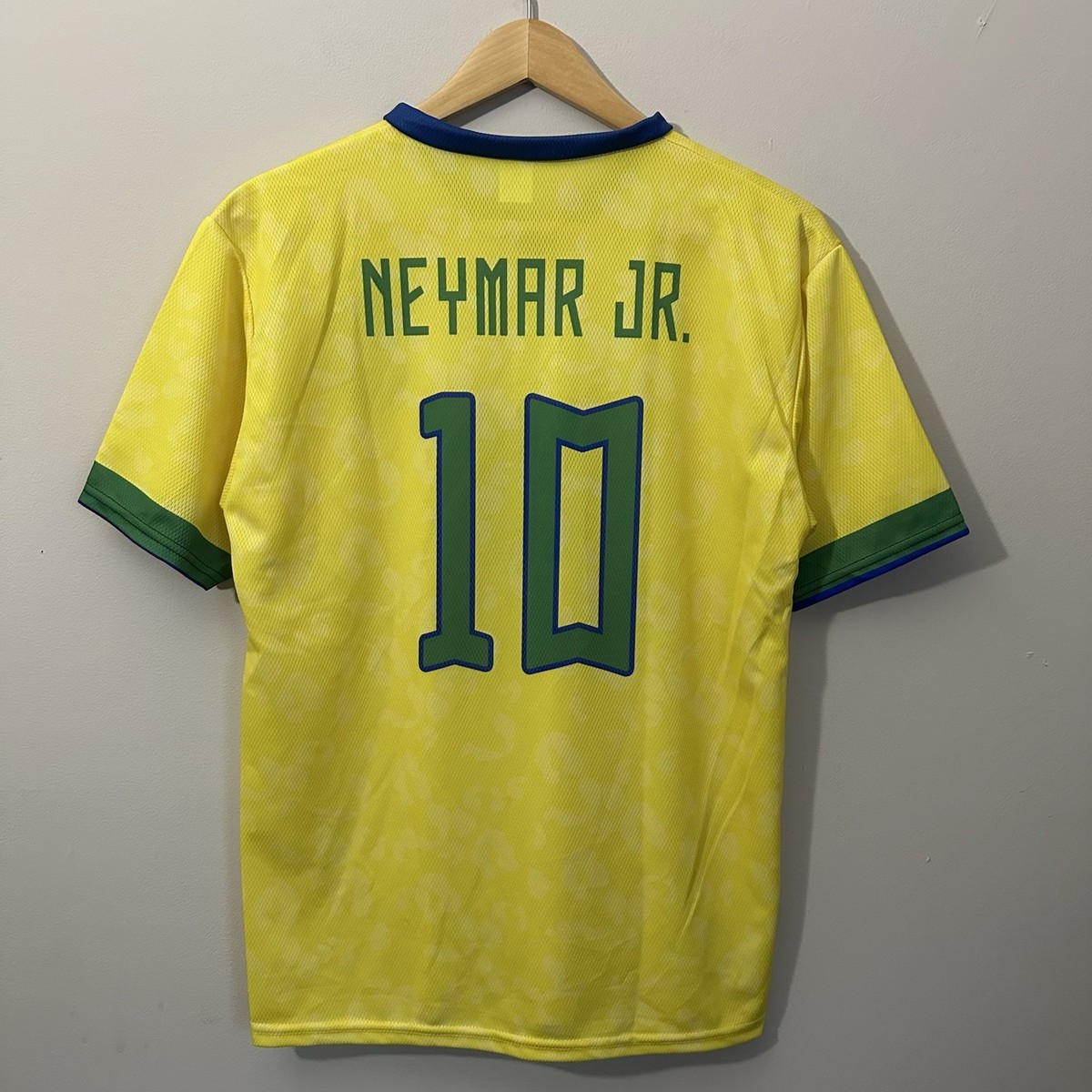 NEYMAR JR ユニフォーム 10番 【Mサイズ】 Neymar Jr Brazil Football Soccer Jersey #10 Yellow Size
