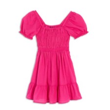 AQUA Girls' Pink Coral Dress - Little Kid, Big Kid M 9/10