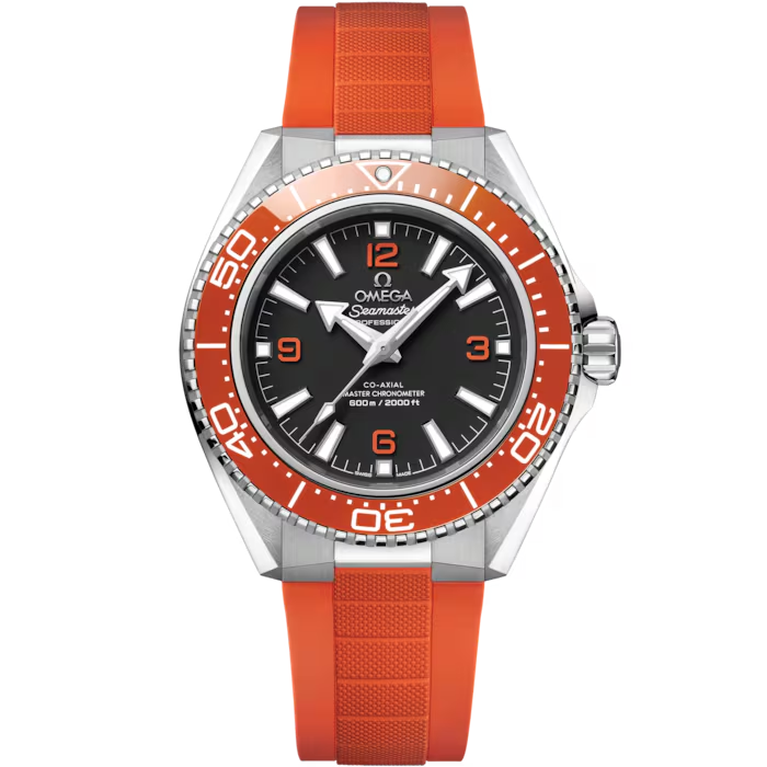 2026 Omega Seamaster Planet Ocean 600M 42mm ORANGE Dial Rubber