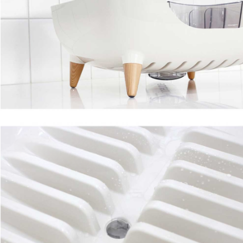 OPEN BOX, Nineware Kitchen Counter Wide Dish Drying Rack over the Sink - Picture 9 of 10