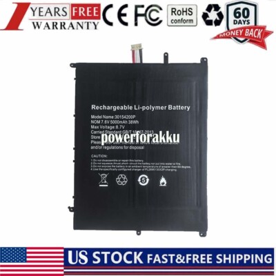 New Li-Polymer 7.6V 4500mAhBattery For CHUWI LincPlus P1 31160201P 34160201P US