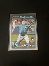 2024 Topps Chrome Base RC Rookie #245 Emerson Hancock Mariners