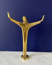 Jesus Christ MID-CENTURY MODERN MODERNIST BRASS HAGENAUER STYLE FIGURINE