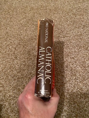 Vintage National Catholic Almanac 1963 w/ Dust Jacket - Bild 3 von 9