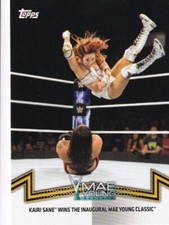 2018 Topps WWE Women's Division Matches and Moments #NXT30 Kairi Sane