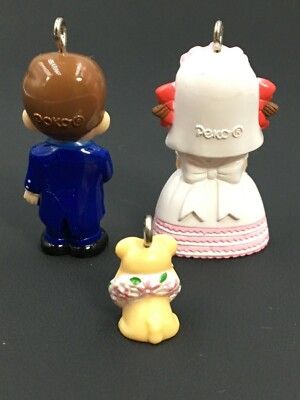 Fujiya Peko-chan wedding charm mini figure retro Very rare From