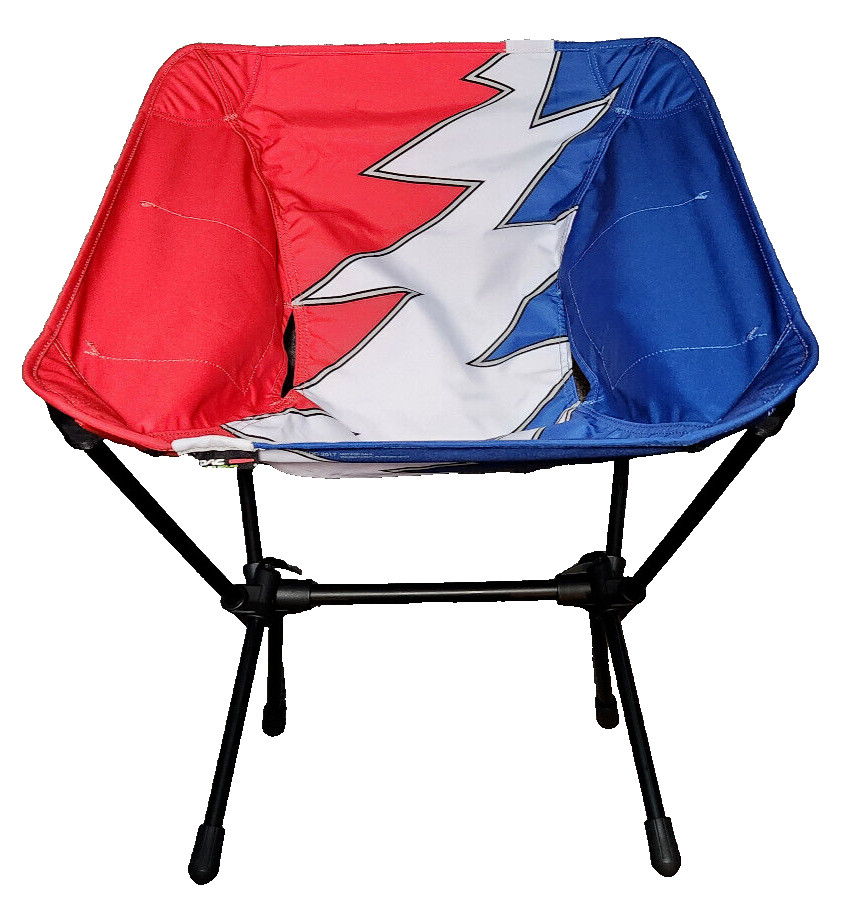 Promo Dead & Company Summer Tour X Silla Helinox One Grateful Lightning Bolt Rojo