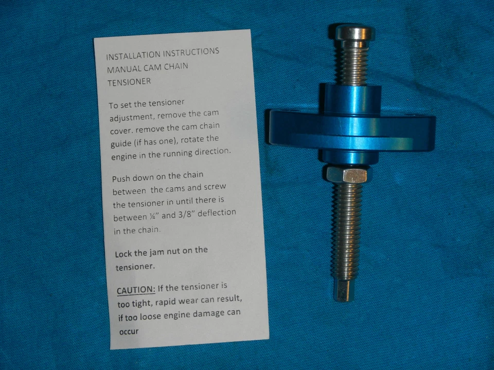 TIMING CAM CHAIN TENSIONER MANUAL ADJUSTER HONDA 50 150 500 METROPOLITAN DREAM - Image 2 of 4