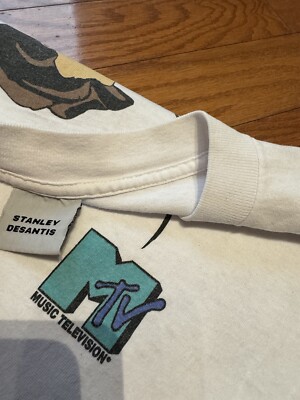 Vintage Aeon Flux Shirt Stanley Desantis 1995 XL MTV Long Sleeve