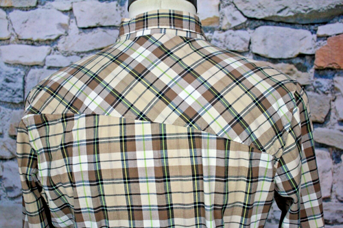 VOLCOM Mens Shirt Multi Color Plaid All Cotton Point Collar Large - Picture 4 of 9