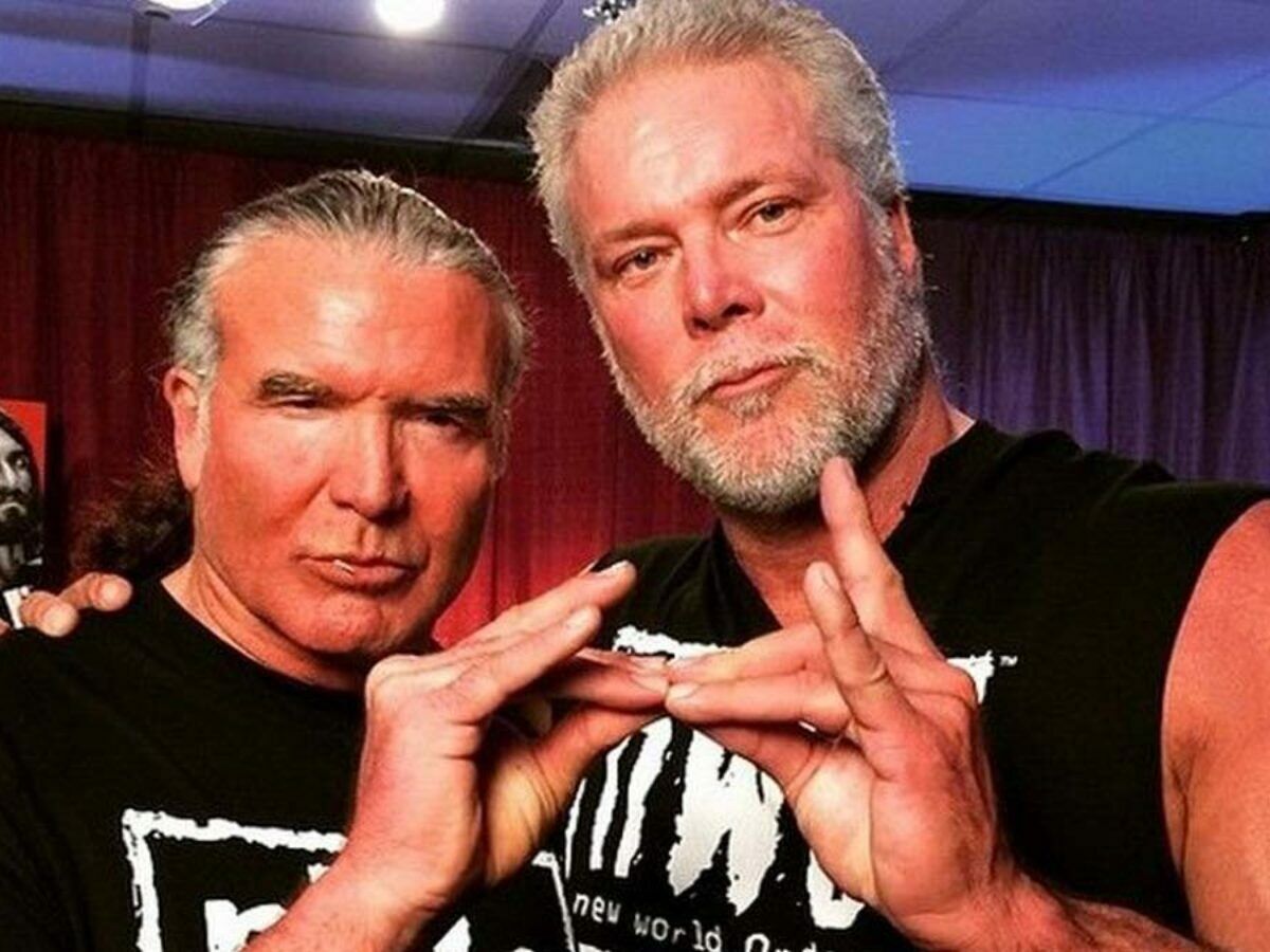 Wrestling Star Scott Hall Kevin Nash NWO Too Sweet Picture Photo 4