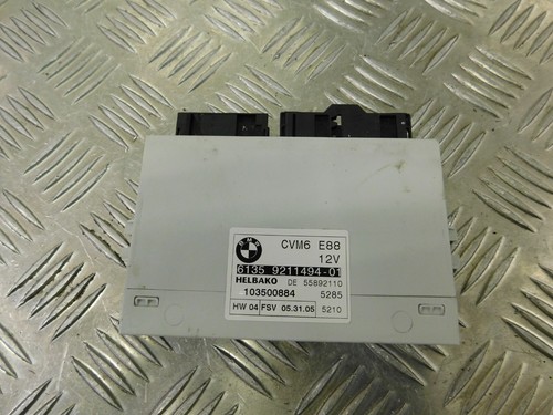 9211494 BMW 1er E88 Cabrio Faltverdeck Modul Dachsteuergerät CVM6