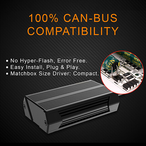 Can-Bus Compatible H7 LED Headlight Globe Replacements - EXTREME PLUS - 10,000LM - Picture 2 of 9