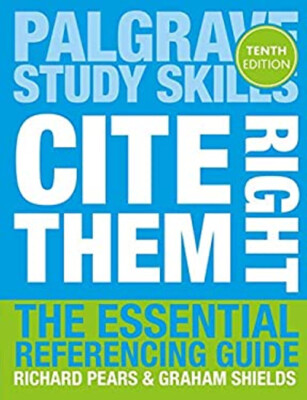 Cite Them Right : Der Essential Referencing Guide