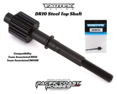 Exotek DR10 Steel Top Shaft EXO2016