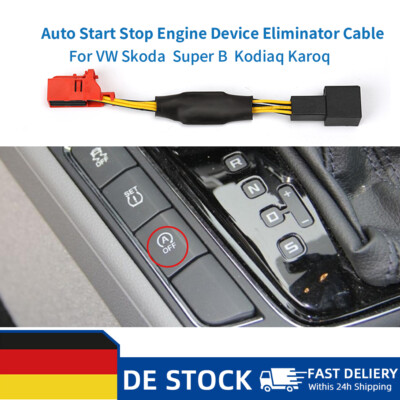 Car Stop Start Kabel Motor Eliminator Canceller Plug Für VW Golf 6 T5 T6 Caddy