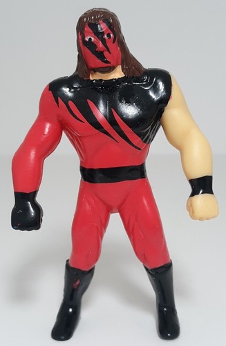 1998 JUSTOYS WWF BEND EMS KANE BENDABLE WWE OFFICI...