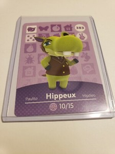 Carte Amiibo Animal Crossing 330 Carlos / Croque [EUR] Série 4 Near Mint | eBay