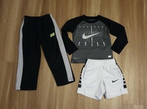 nike sweat shorts outfit