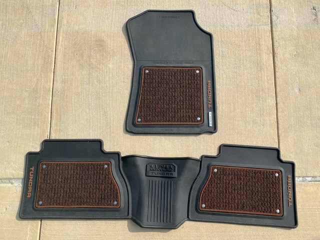 2017 Toyota Tundra 1794 Edition Floor Mats 3pc Set for sale online | eBay